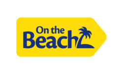 on the beach